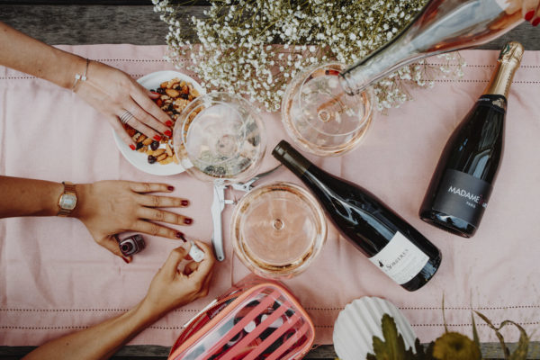 ambiance soirée entre filles madame wine